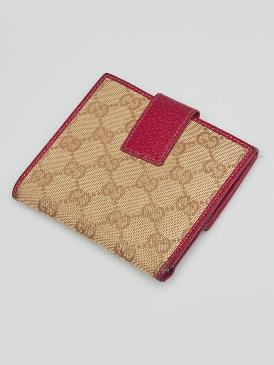 Gucci Original GG Canvas French Wallet