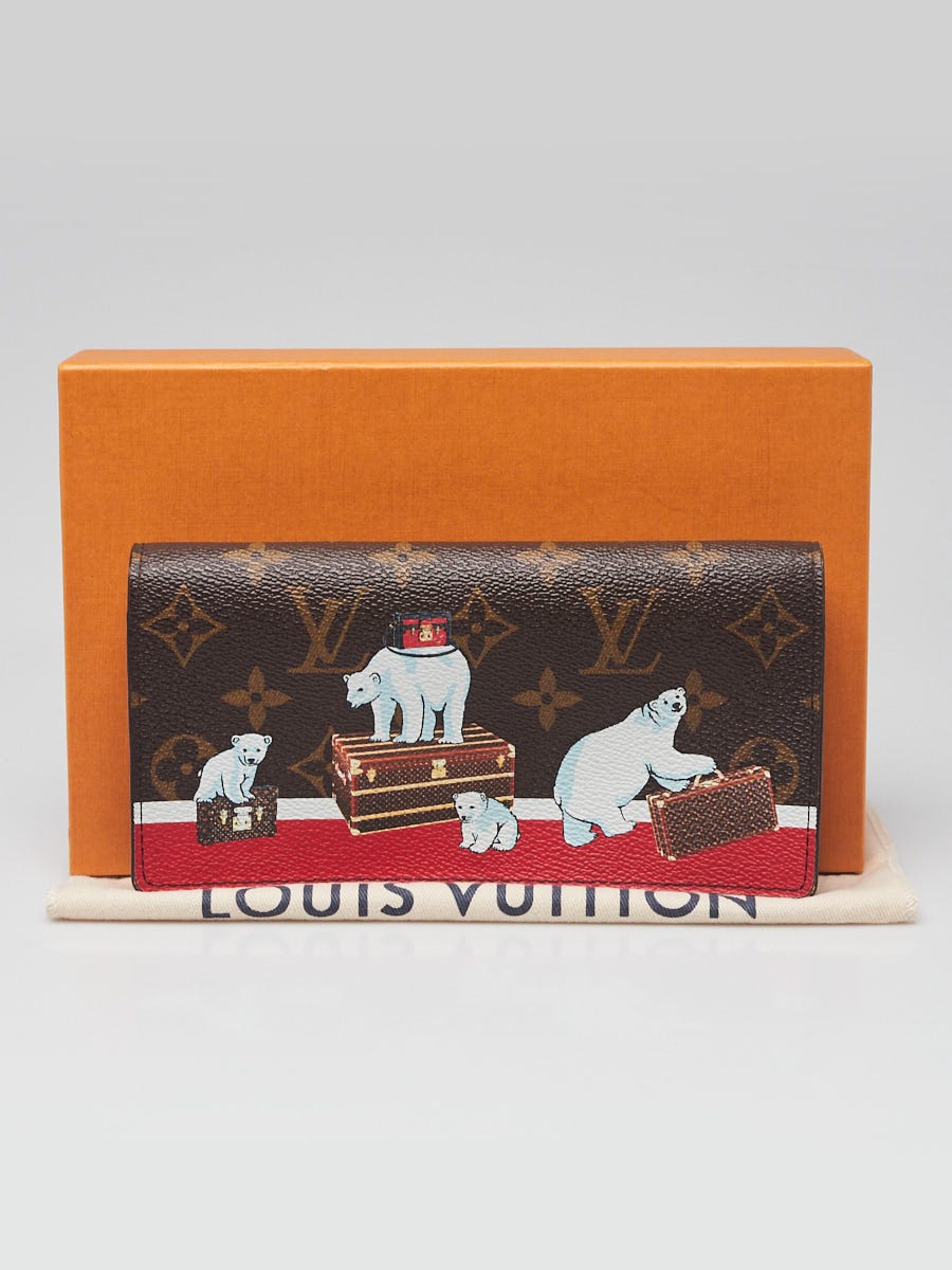 Louis Vuitton Limited Edition Polar Bear Sarah Wallet