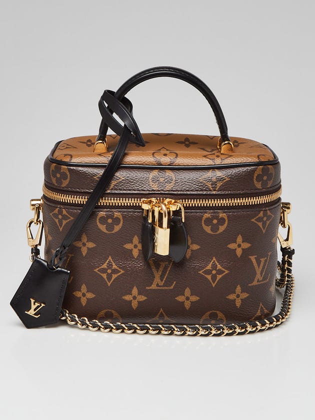 Louis Vuitton Monogram Reverse Canvas Vanity PM Bag