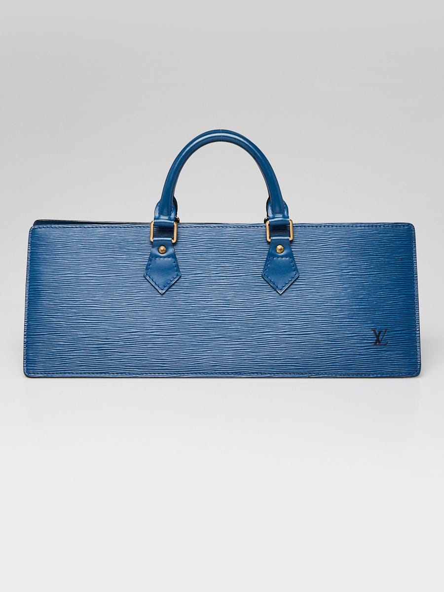 Louis Vuitton Toledo Blue Epi Leather Sac Triangle Bag - Yoogi's