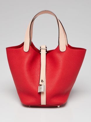 Hermes 30cm Rouge Grenat Clemence Leather Gold Plated Lindy Bag - Yoogi's  Closet