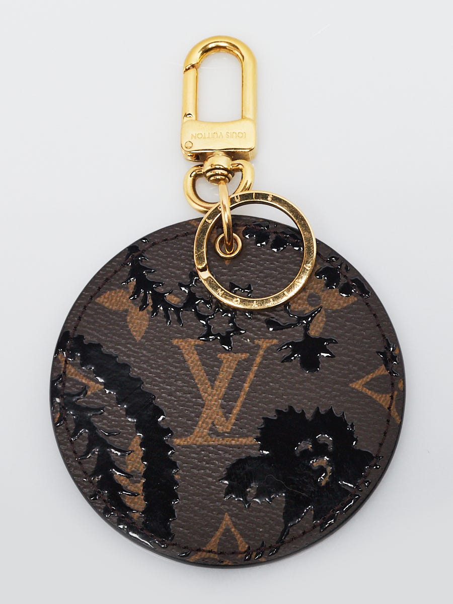 Louis Vuitton Blossom Noir Monogram Key Holder and Bag Charm