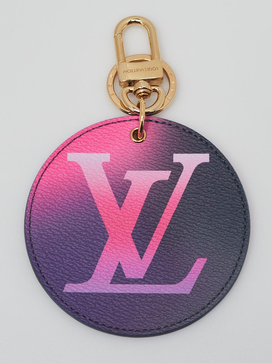 Louis Vuitton Charm Necklace Repurposed Purple Charm