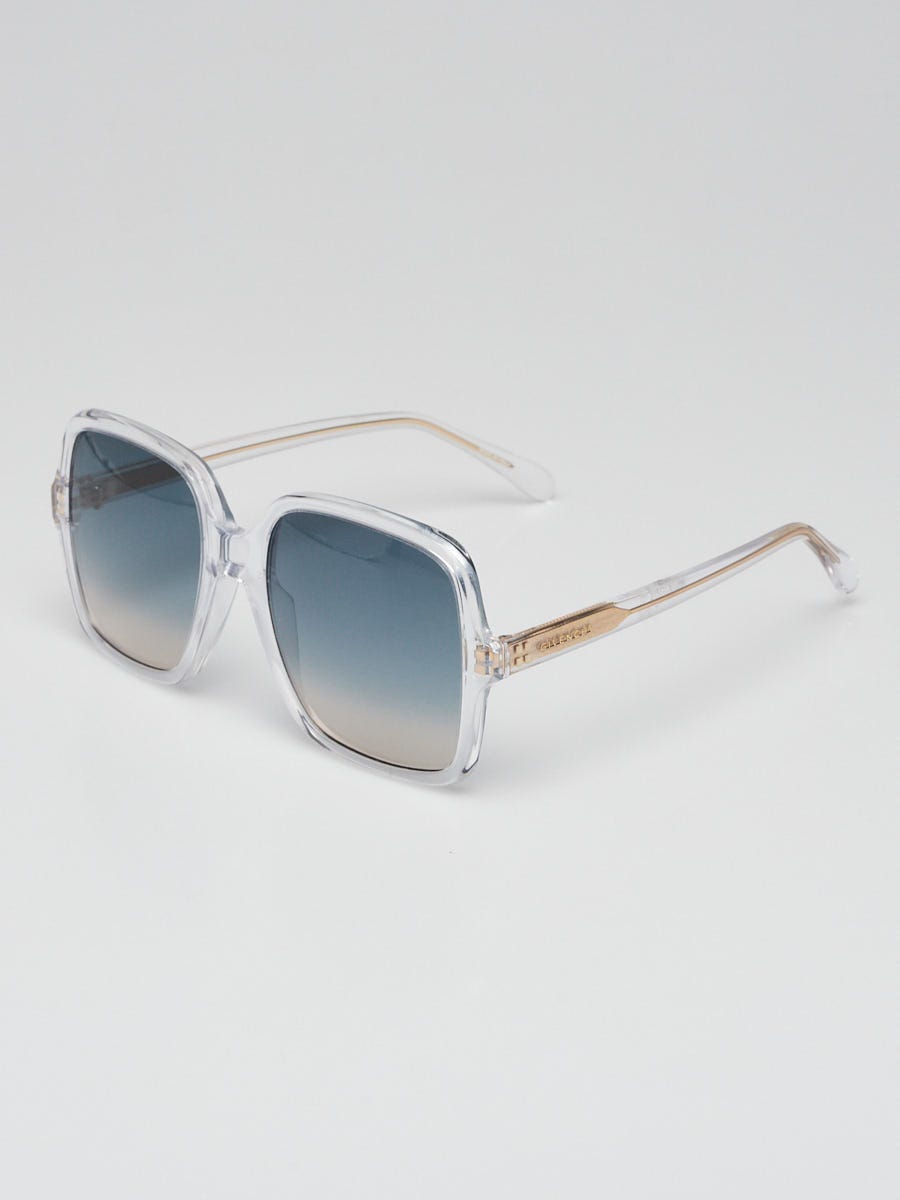 4Gem rectangular sunglasses in metallic - Givenchy | Mytheresa