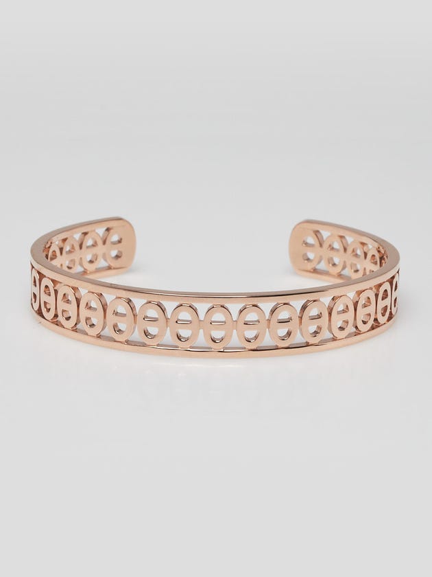 Hermes 18k Rose Gold Chaine d'Ancre Divine Small Model Bracelet