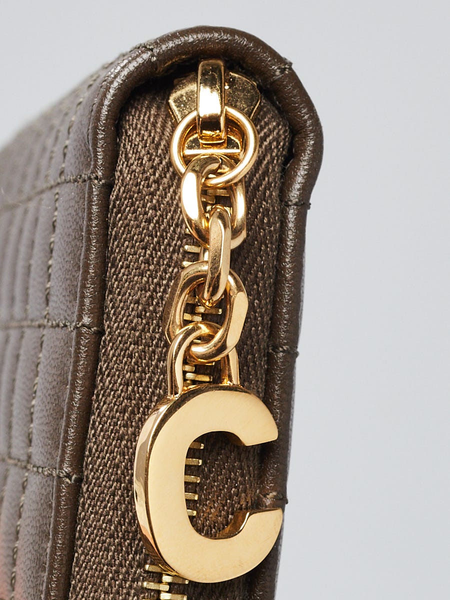 Céline Celine wallet Green Leather ref.517474 - Joli Closet