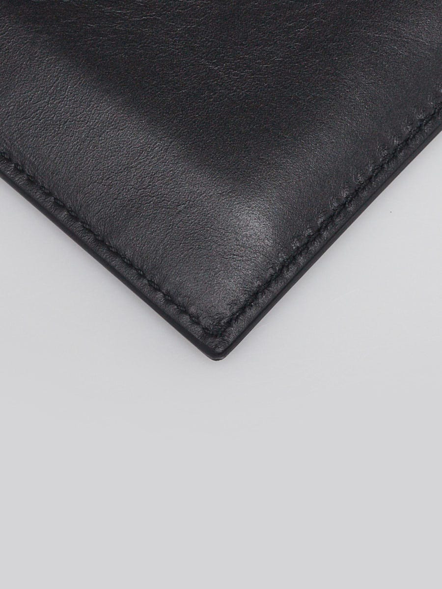 Bottega Veneta Black Intrecciato Nappa Leather Card Case | Yoogi's