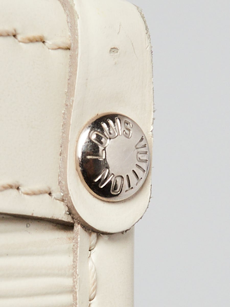 Louis Vuitton White Epi Leather Madeleine GM Bag | Yoogi's