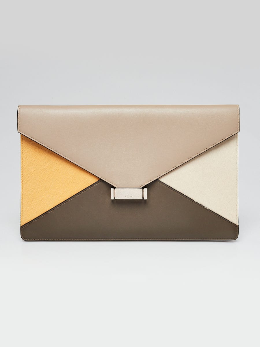 Chanel White Embossed Leather Card/Tissue Holder - Yoogi's Closet