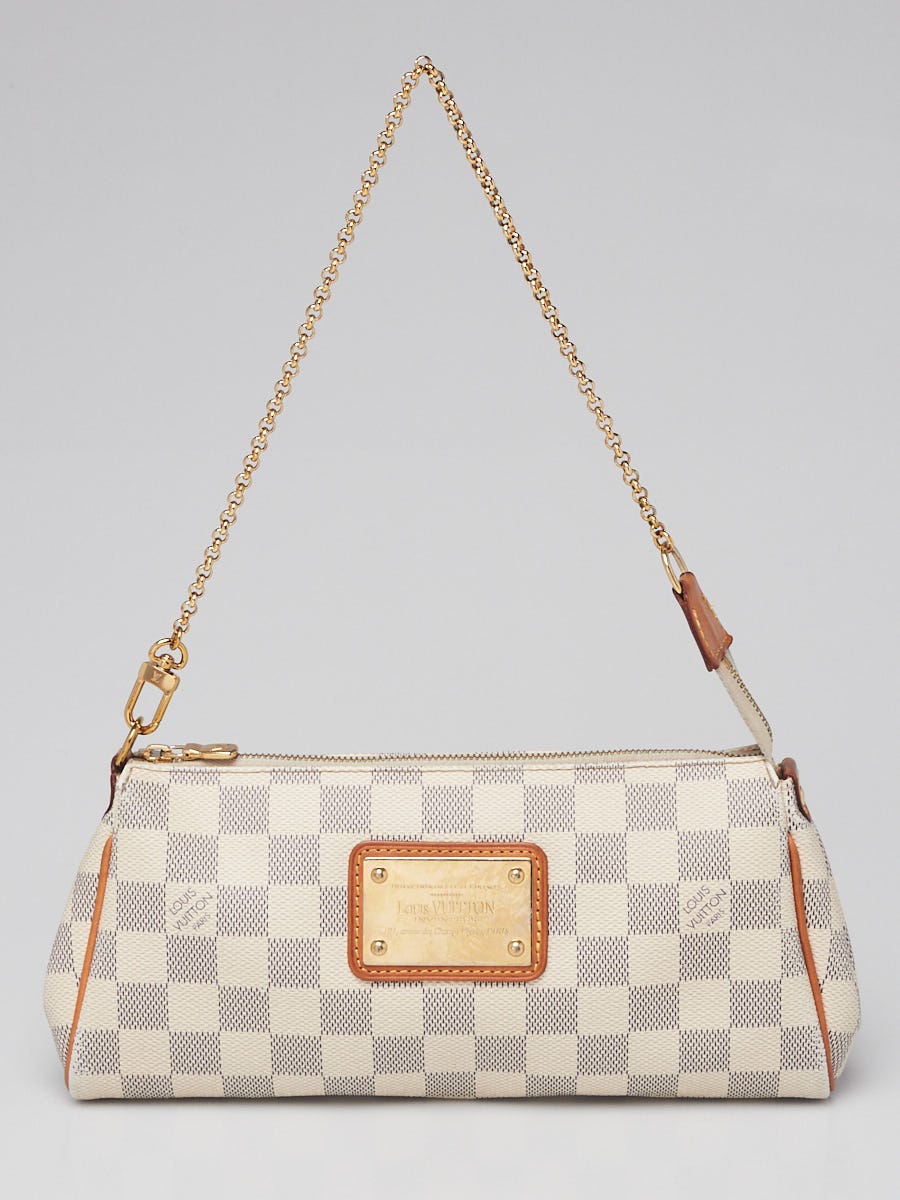 Louis Vuitton Damier Azur Eva Clutch Bag - Yoogi's Closet
