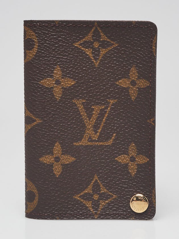 Louis Vuitton Monogram Canvas Business Card Holder