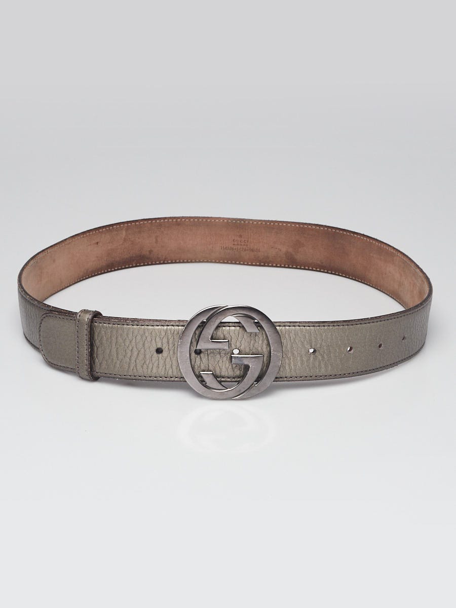 Guccissima belt outlet with interlocking g