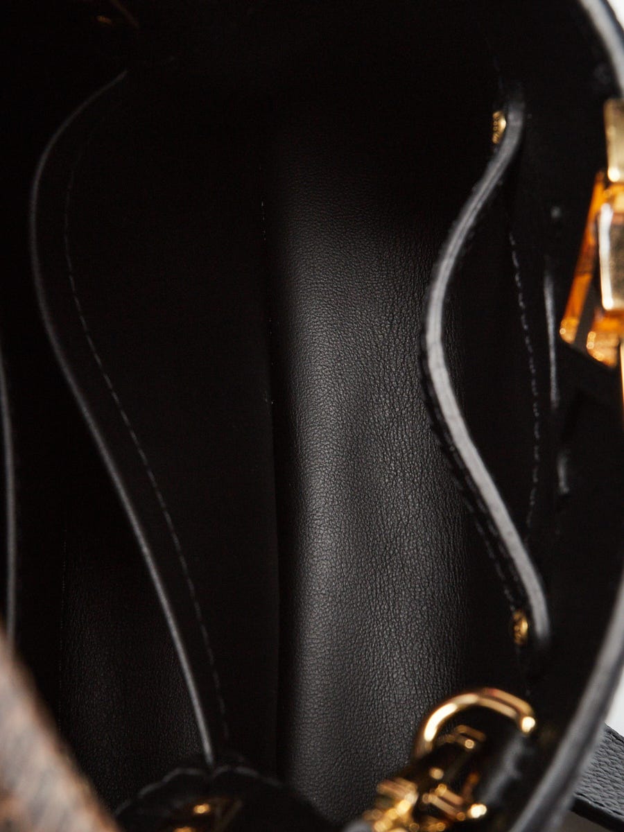 Louis Vuitton Black Taurillon Leather Ayers Snakeskin Soft Lockit PM Bag -  Yoogi's Closet