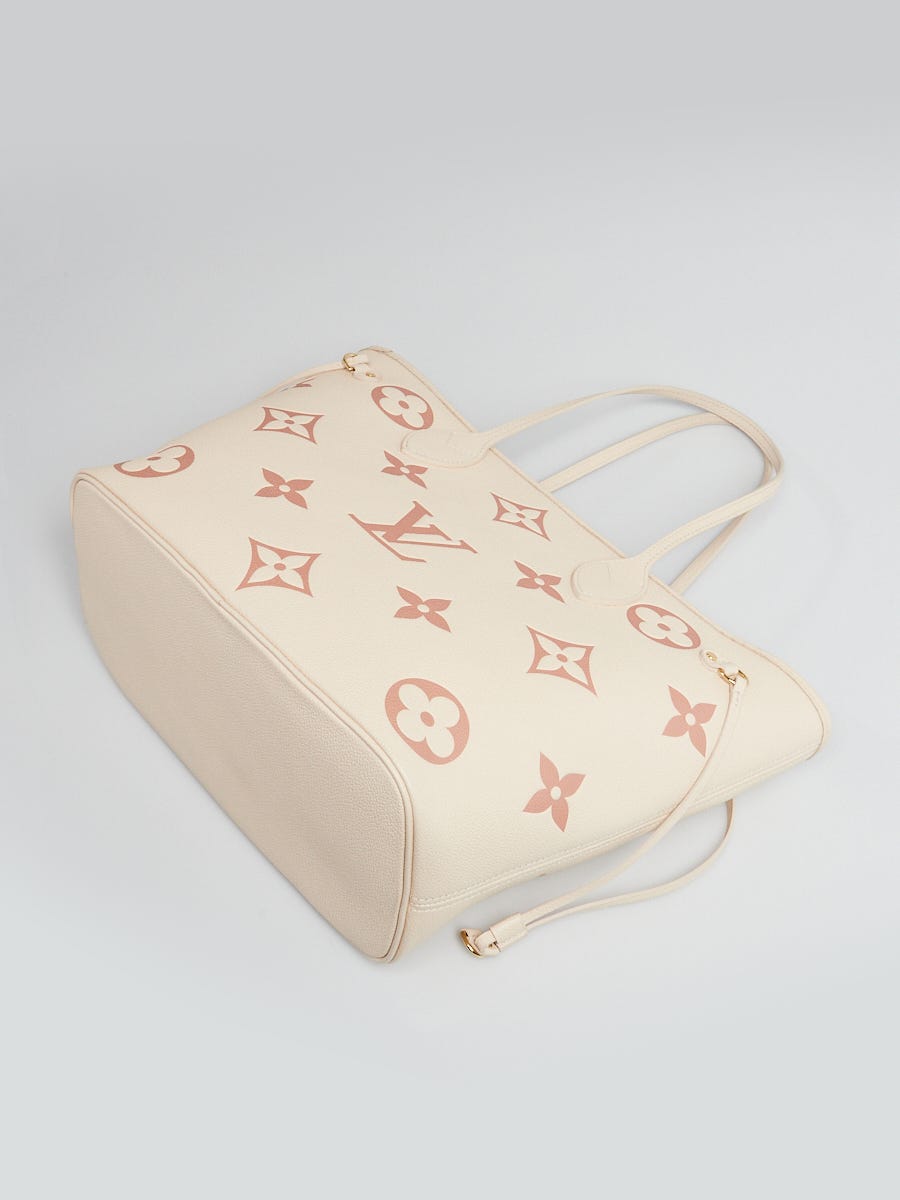 Louis Vuitton Bi-Color Rose Trianon/Creme Monogram Giant Empreinte 