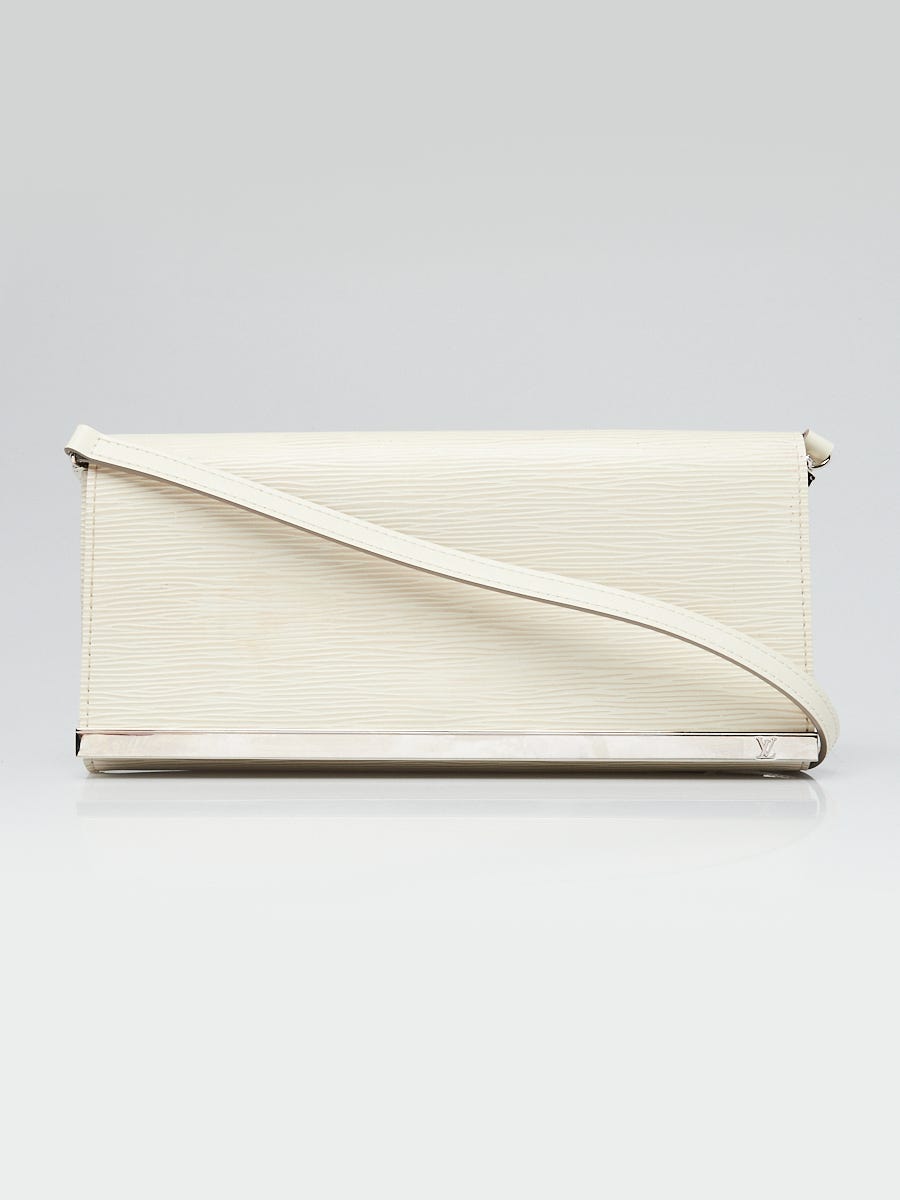 Louis Vuitton Ivorie Epi Leather Sevigne Clutch Bag - Yoogi's Closet