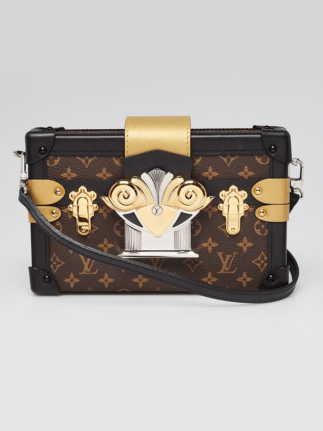 Louis Vuitton Monogram Canvas Parasian Petite Malle Bag