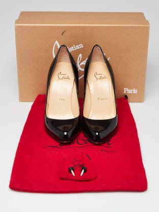 Louis Vuitton Black Suede Mary Jane Peep Toe Pumps Size 9.5/40 - Yoogi's  Closet
