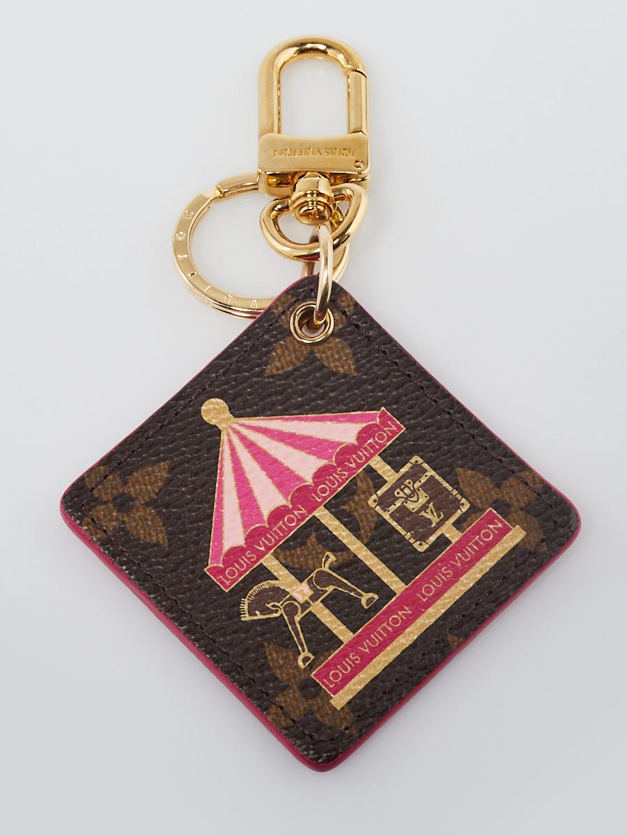 Louis Vuitton Damier Canvas Key Holder and Bag Charm