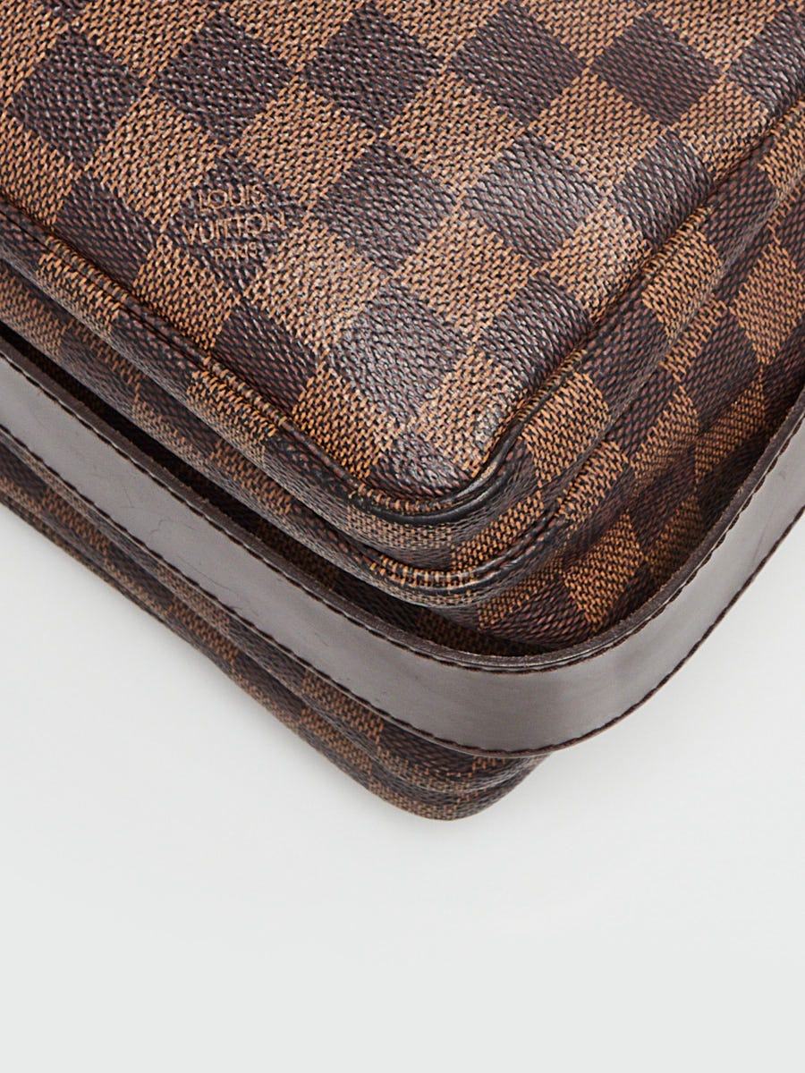 Louis Vuitton Damier Ebene Canvas Naviglio Messenger Bag Louis Vuitton |  The Luxury Closet