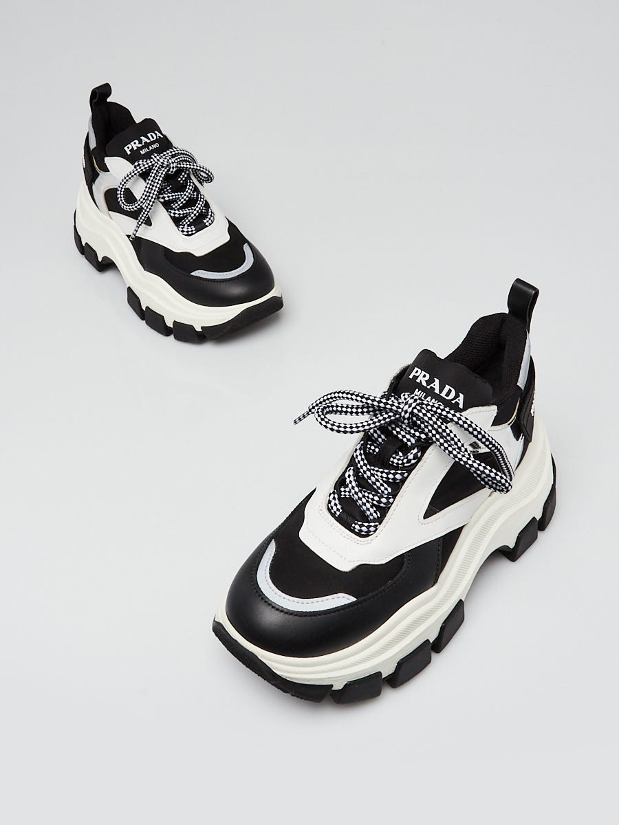 Prada chunky sneakers hotsell