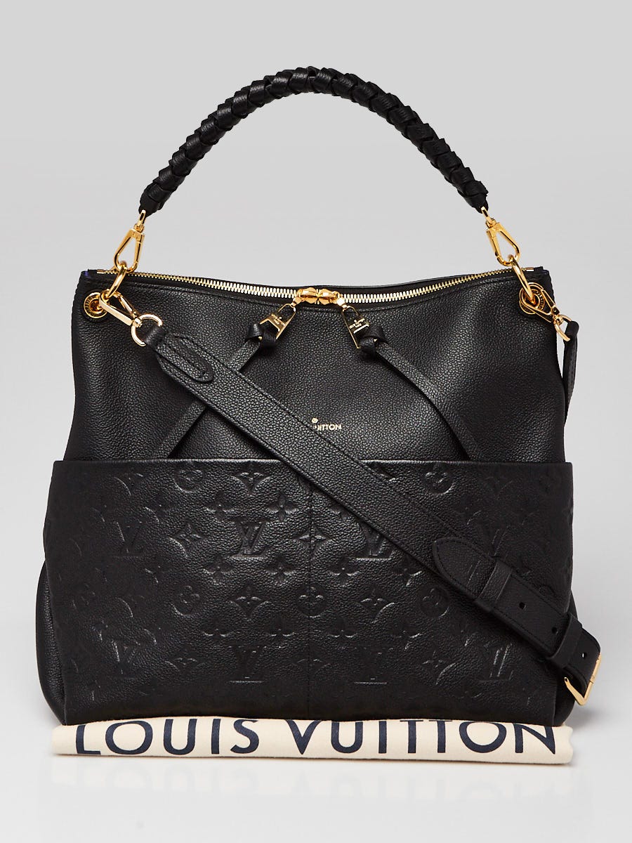 Maida leather handbag Louis Vuitton Black in Leather - 34904535