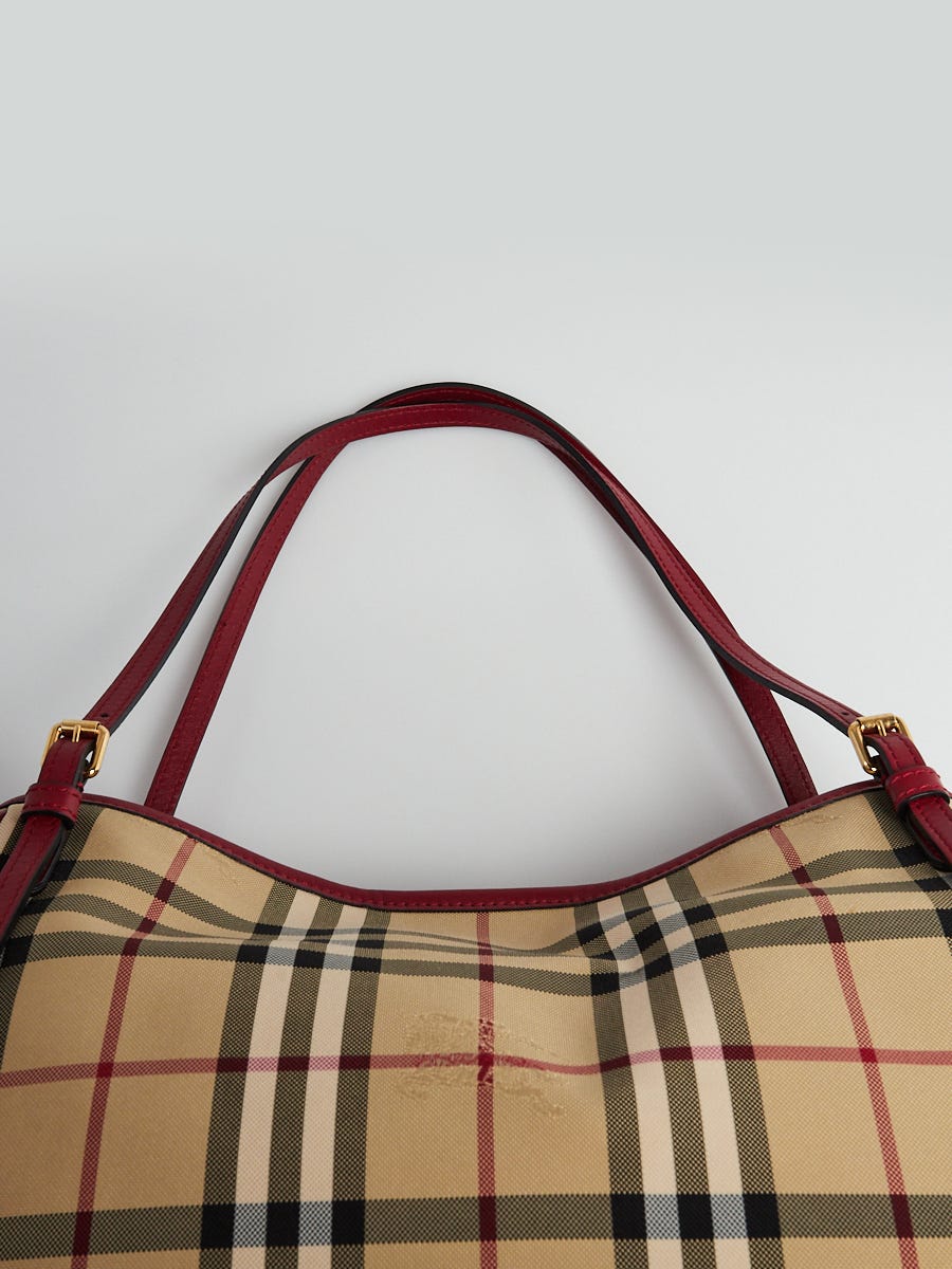 Canterbury cloth handbag Burberry Green in Cloth - 34500249