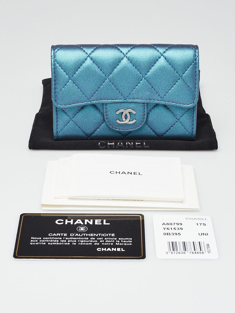 Chanel Quilted Wallet - 171 For Sale on 1stDibs