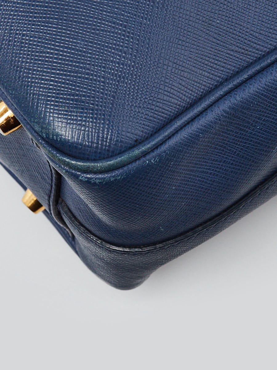 Prada Saffiano Lux Mini Bauletto Bag - ShopStyle