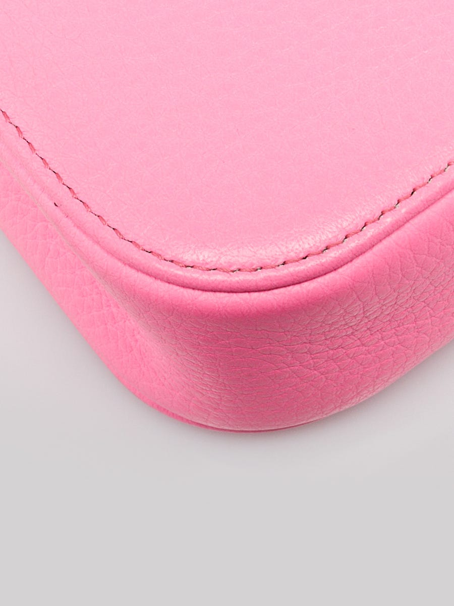 Balenciaga Pink Everyday XS Camera Bag Leather Pony-style calfskin