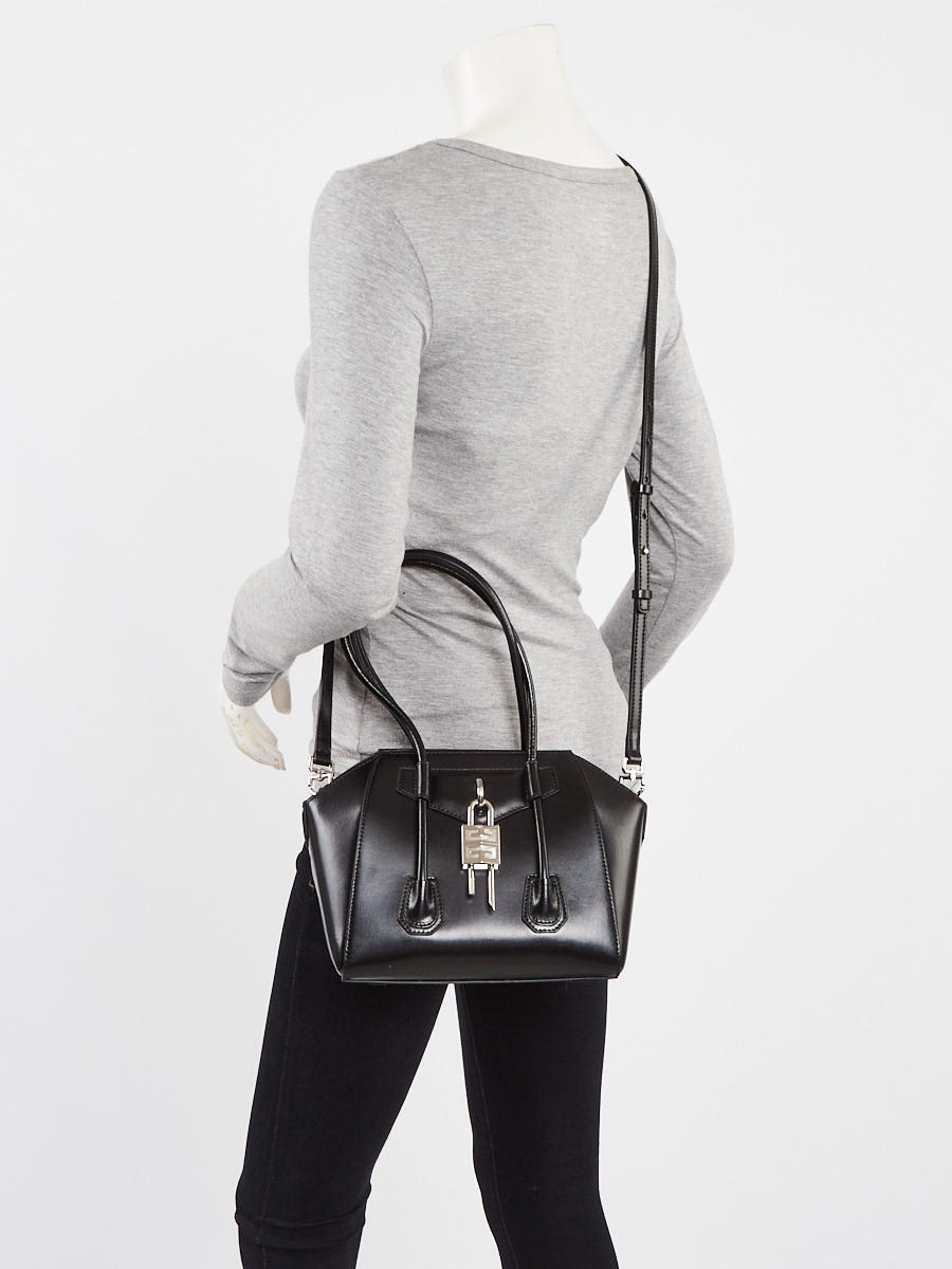Givenchy Mini Antigona Leather Top Handle Bag