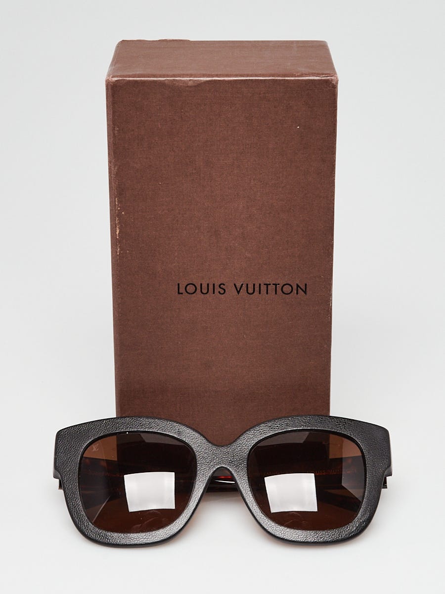 Louis Vuitton Gold Glitter Acetate Frame Audrey Sunglasses Z0766W