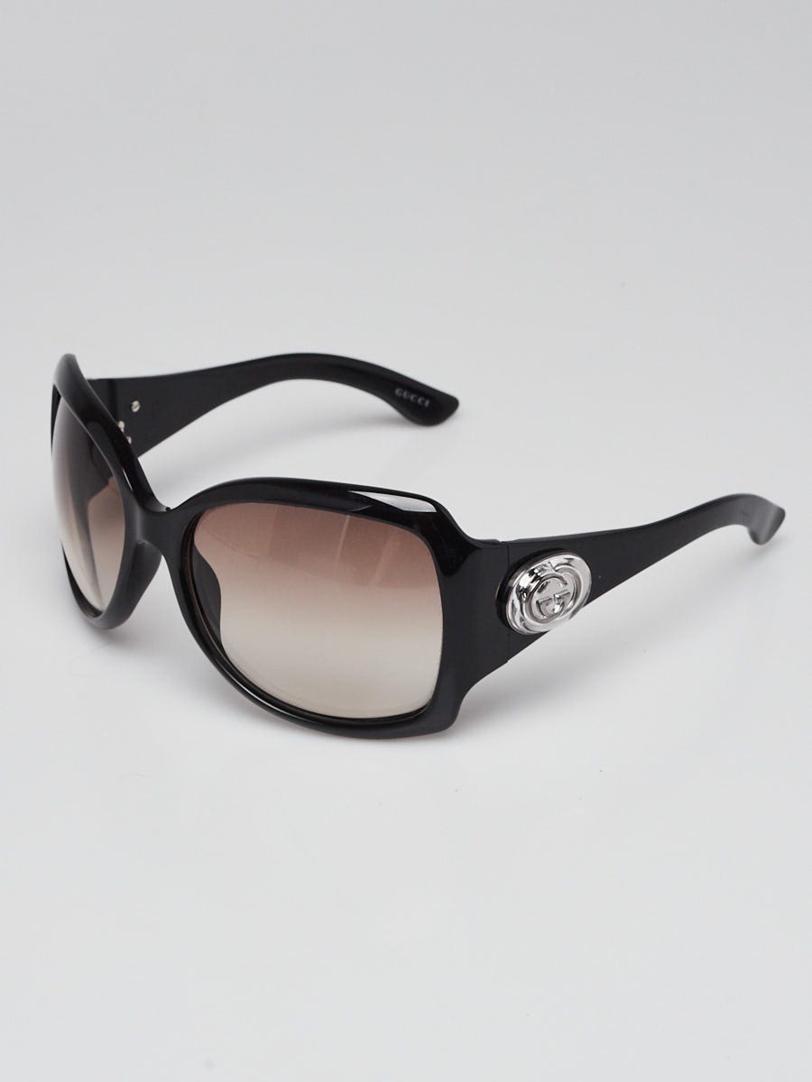 正品　新品同様 GUCCI黒 GUCCI - グッチ 新品同様 GUCCI RUN GG総柄 ラインストーン