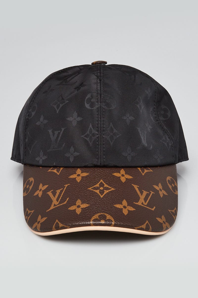 Louis Vuitton Black/Brown Monogram Canvas/Nylon Get Ready Cap - Yoogi's  Closet
