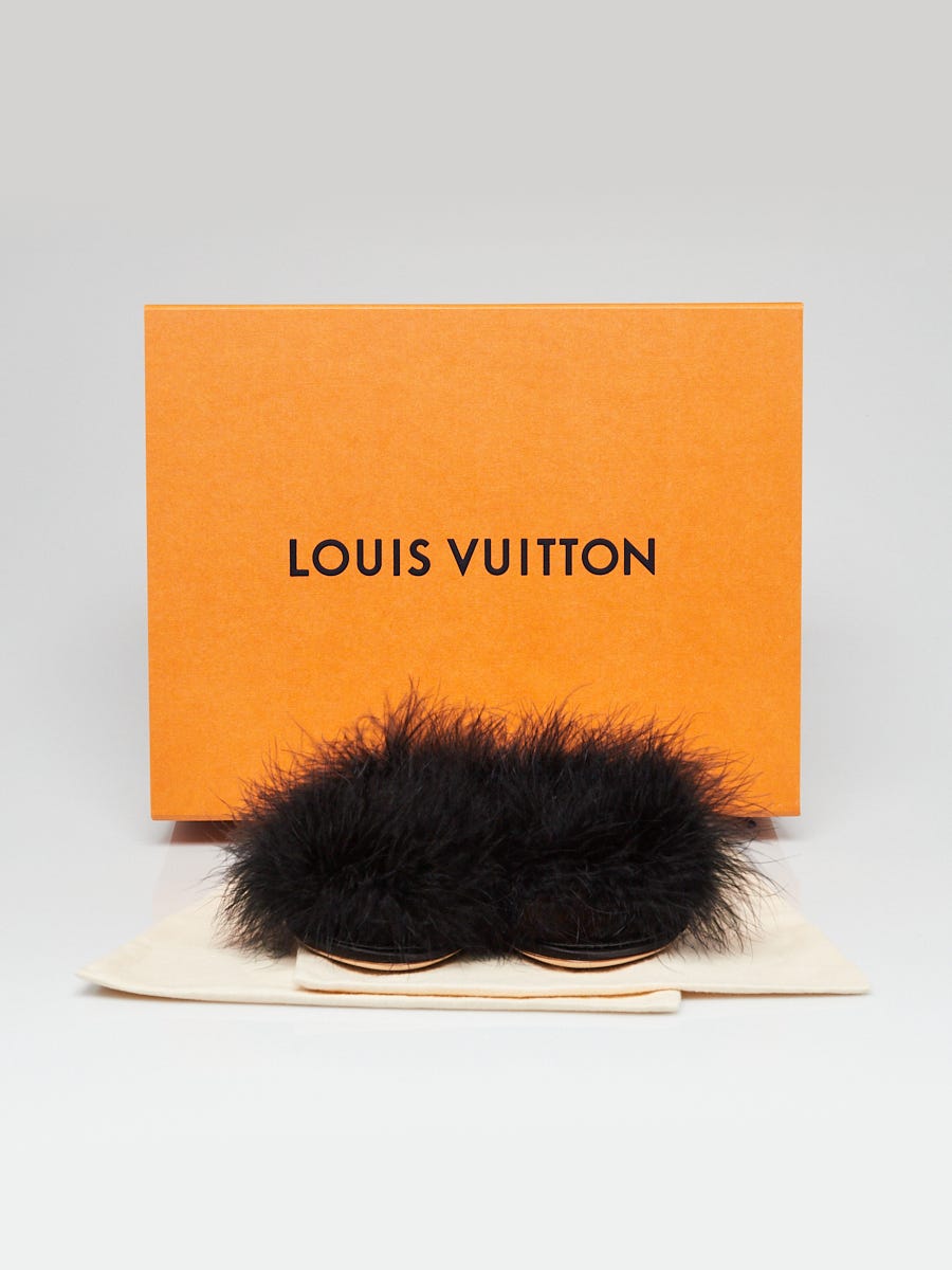 Louis Vuitton Marabou Marilyn Mules