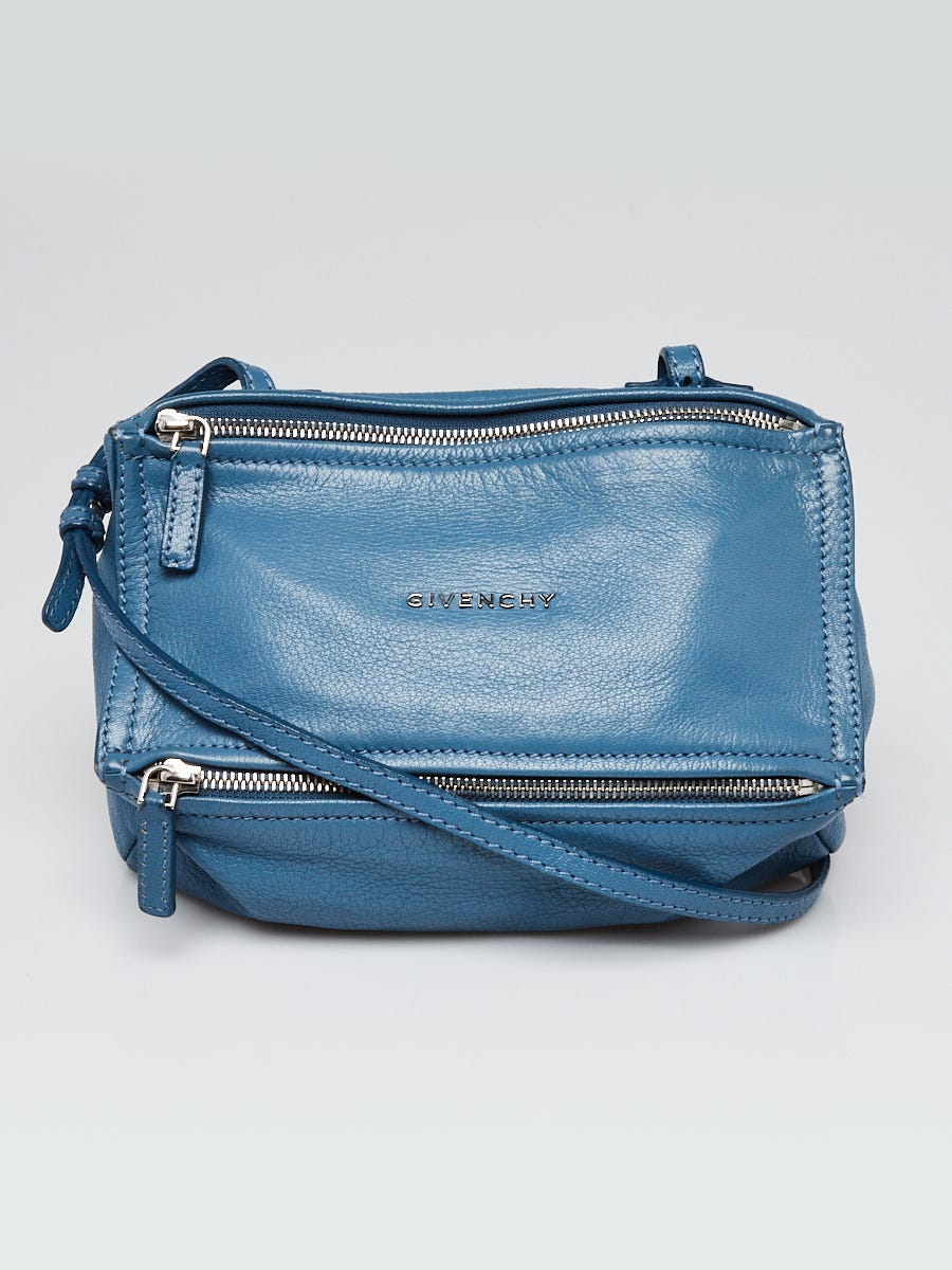 ParallaxShops s Closet Givenchy Women s Monumental Mallow Slip On Sneaker Givenchy Blue Sugar Goatskin Leather Mini Pandora Bag