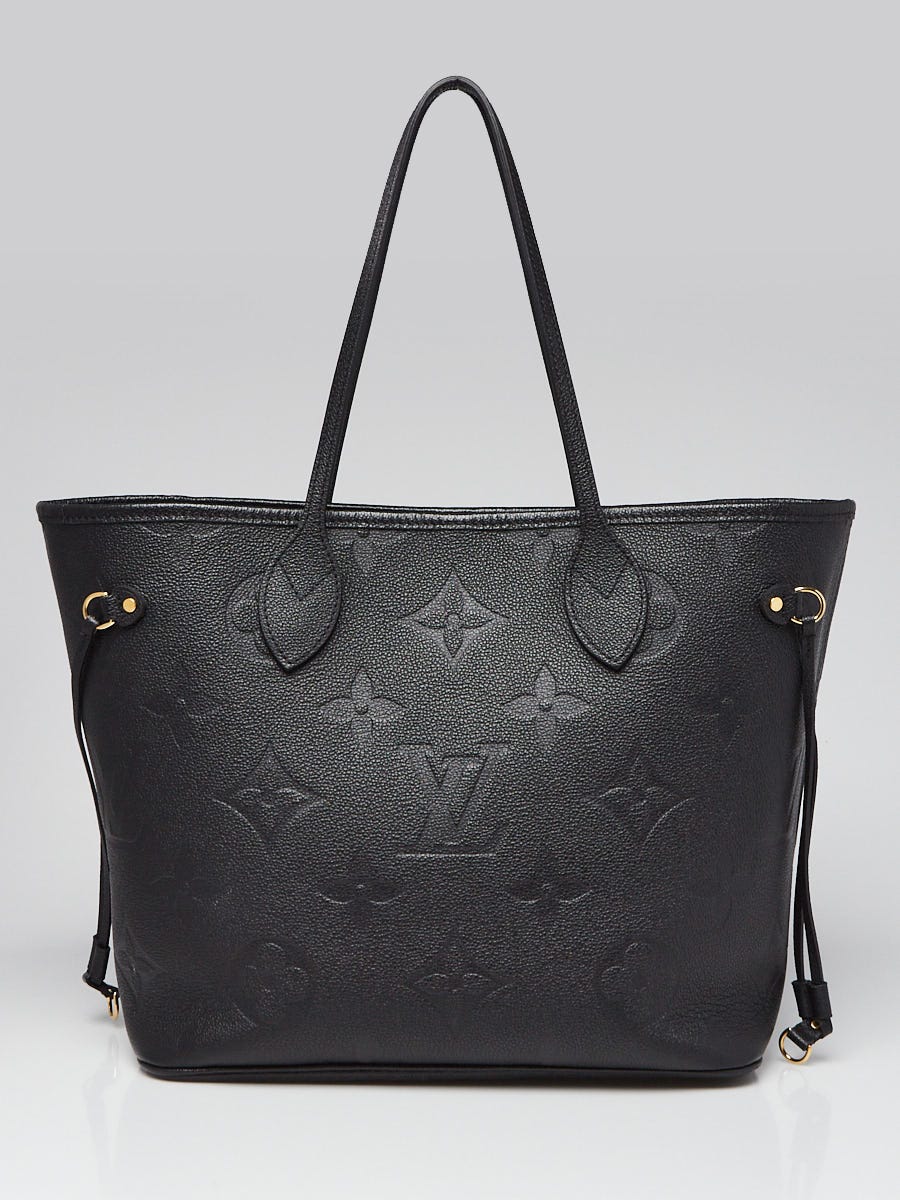 Louis Vuitton Brown Monogram Giant Empreinte Leather Neverfull MM