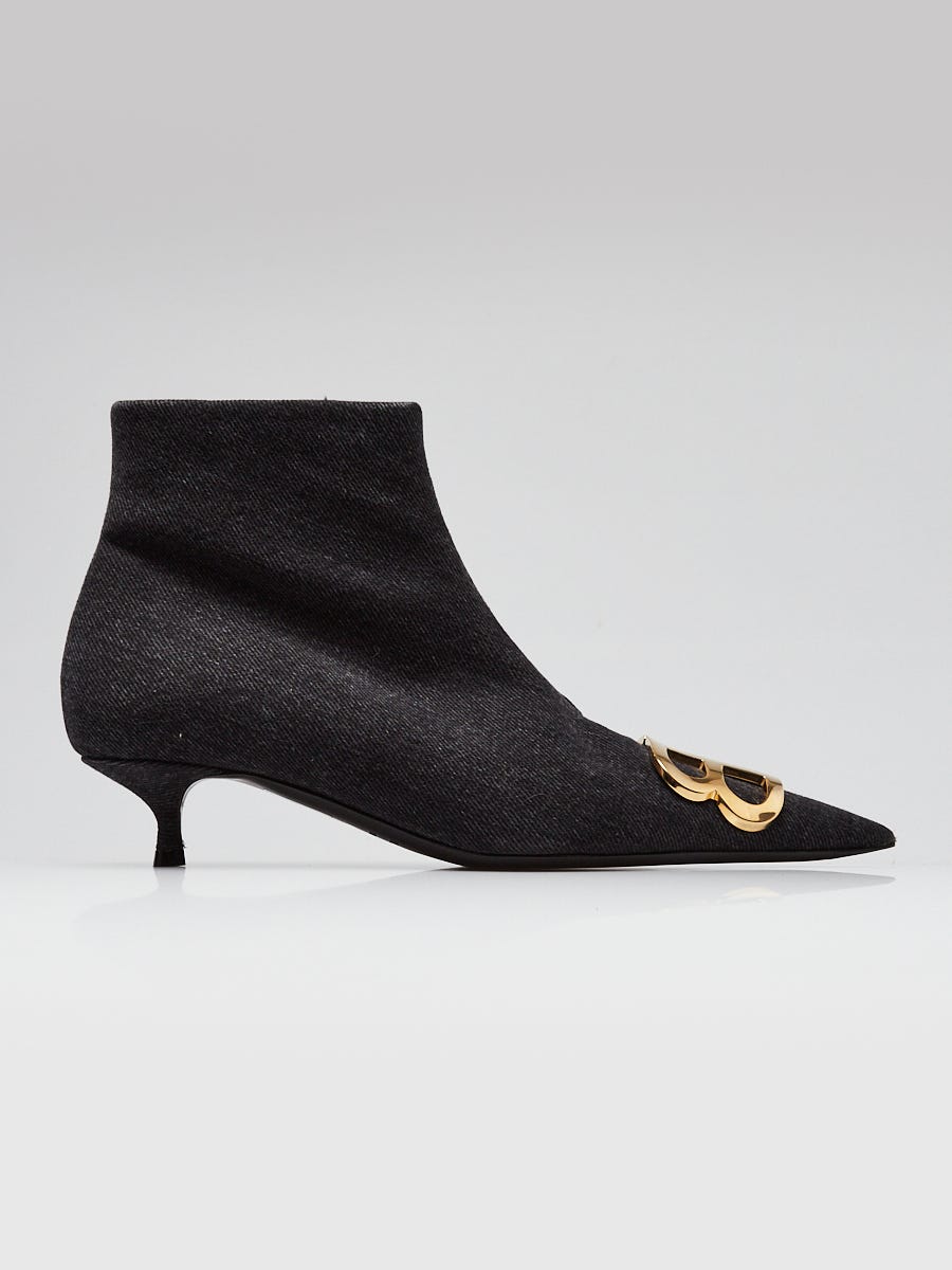 Balenciaga kitten heel boots on sale