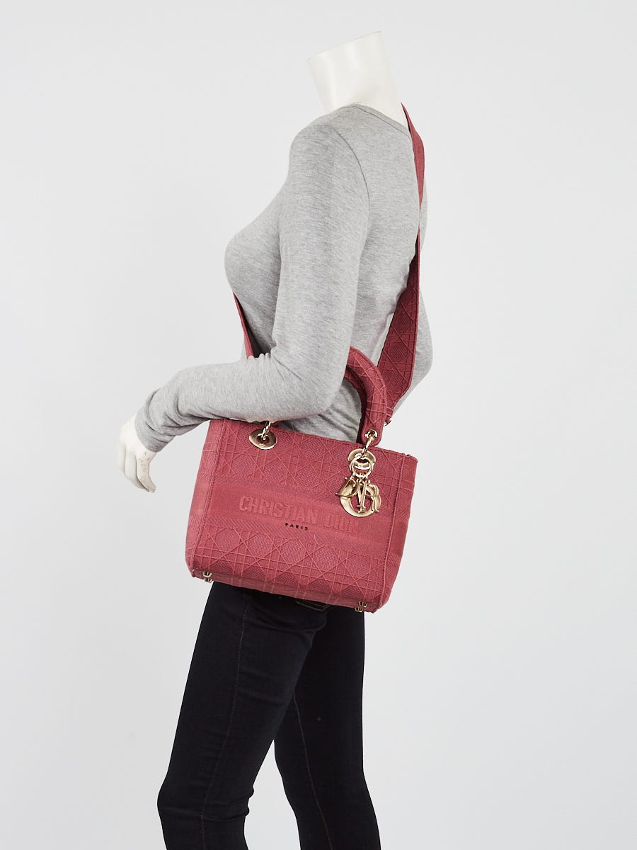 Dior - Medium Lady D-Lite Bag Rose