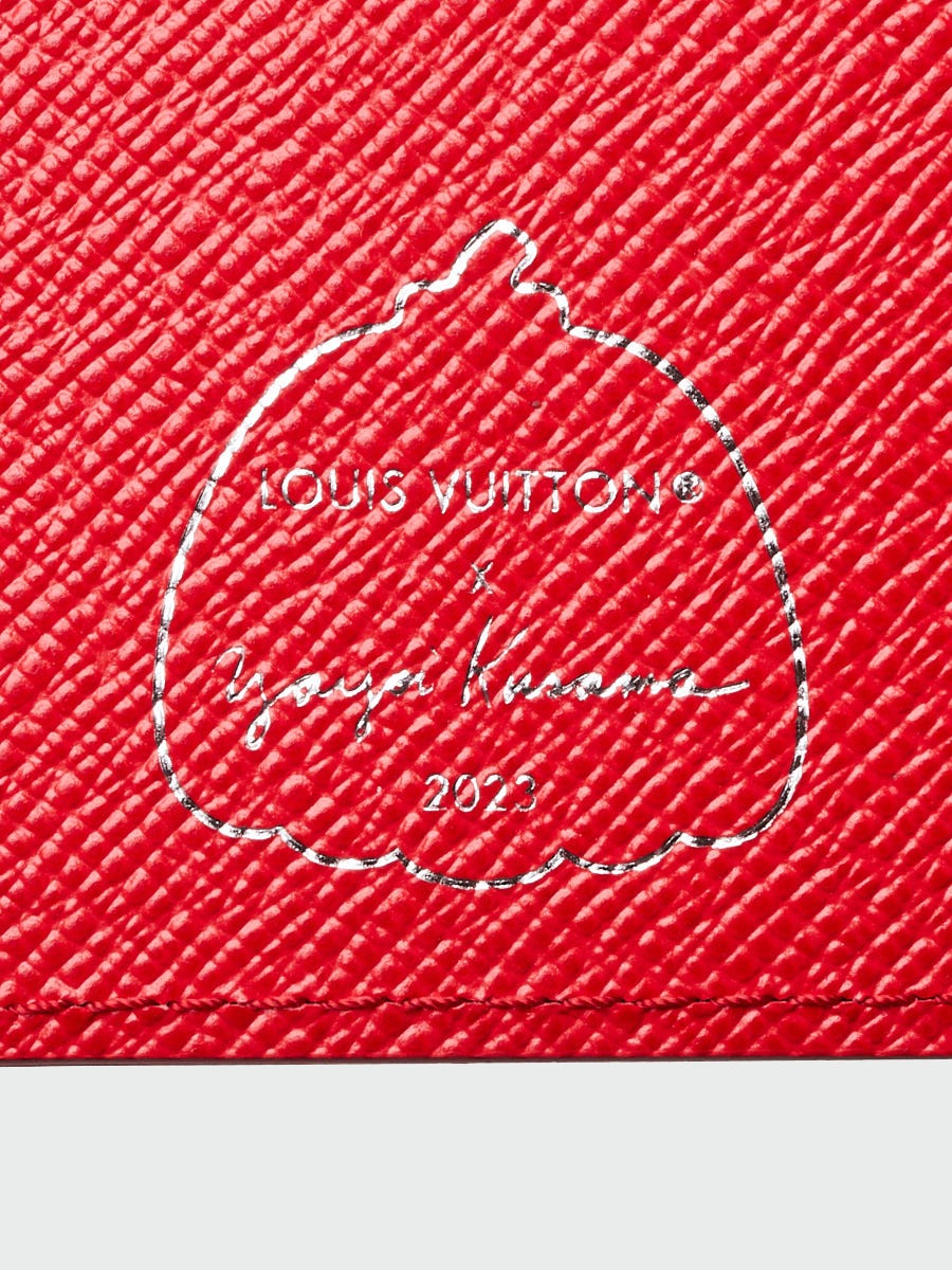 Louis Vuitton x Yayoi Kusama Infinity Dots Paul Notebook Cover Red/White