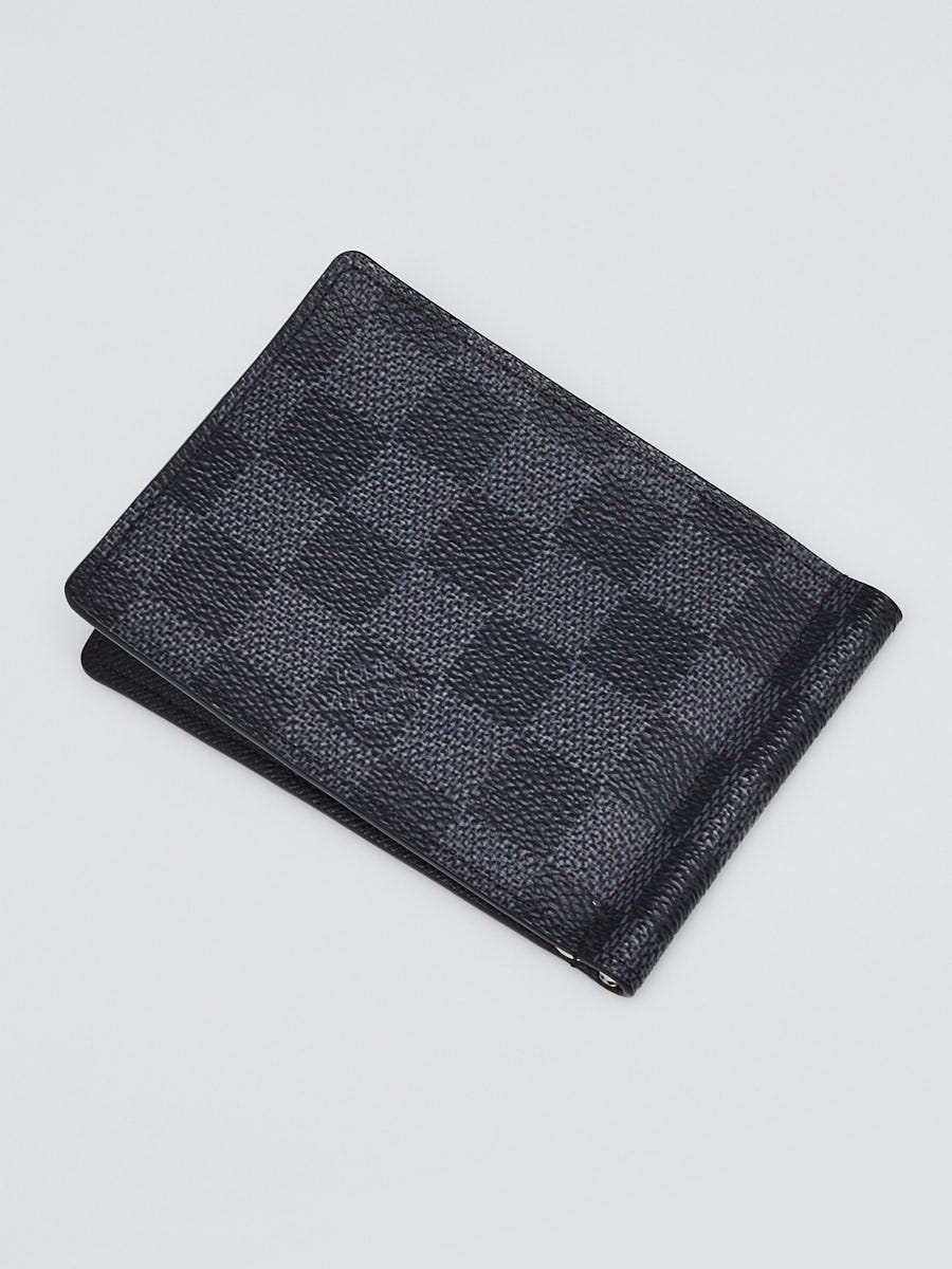 Louis Vuitton Damier Graphite Canvas Money Clip Bi-Fold Wallet - Yoogi's  Closet