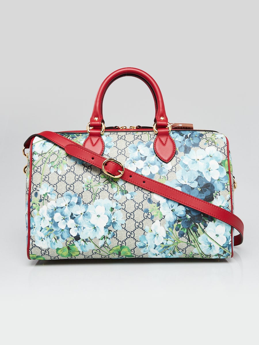 Gucci GG Blooms Medium Boston Top Handle Bag