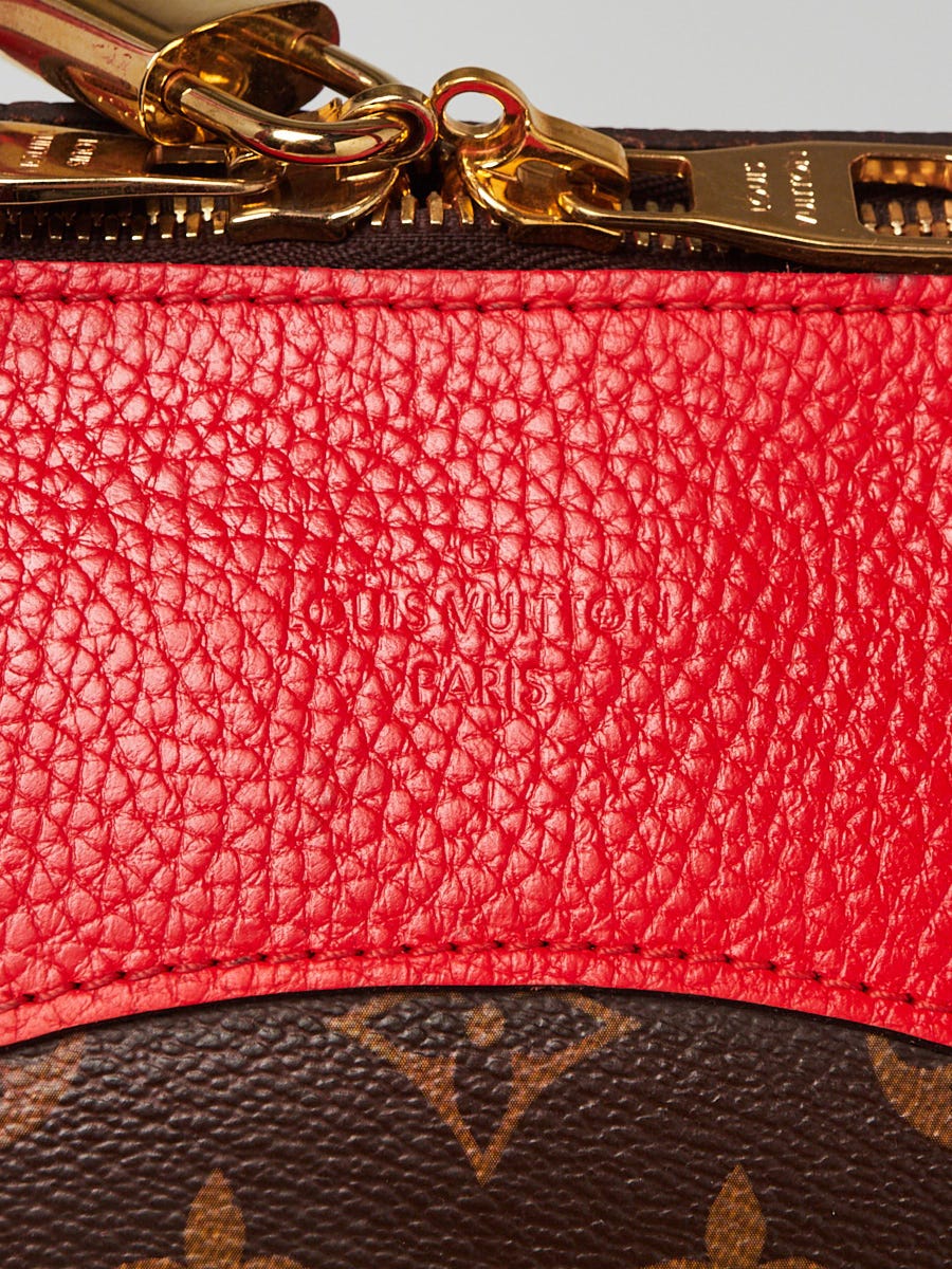 Louis Vuitton Red Leather and Monogram Canvas Retiro NM Bag Louis Vuitton |  The Luxury Closet