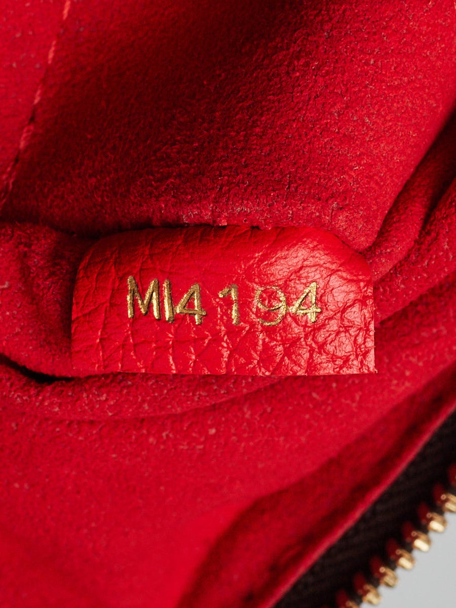 Authentic Louis Vuitton Monogram Red Cerise Estrela Nm