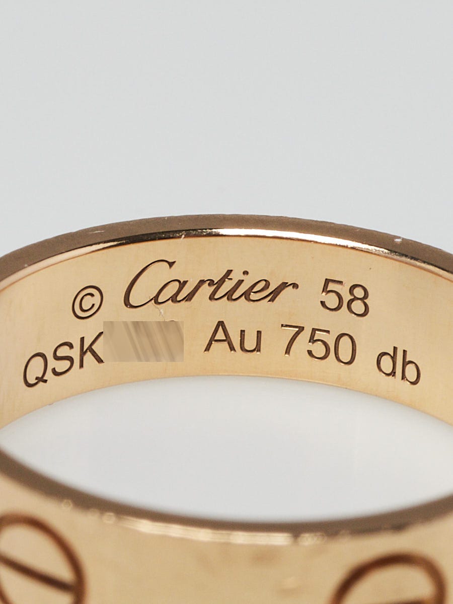Nari　Cartier ラブリング ホワイトゴールド　51サイズ Nari様専用 Cartier ラブリング ホワイトゴールド 51サイズ