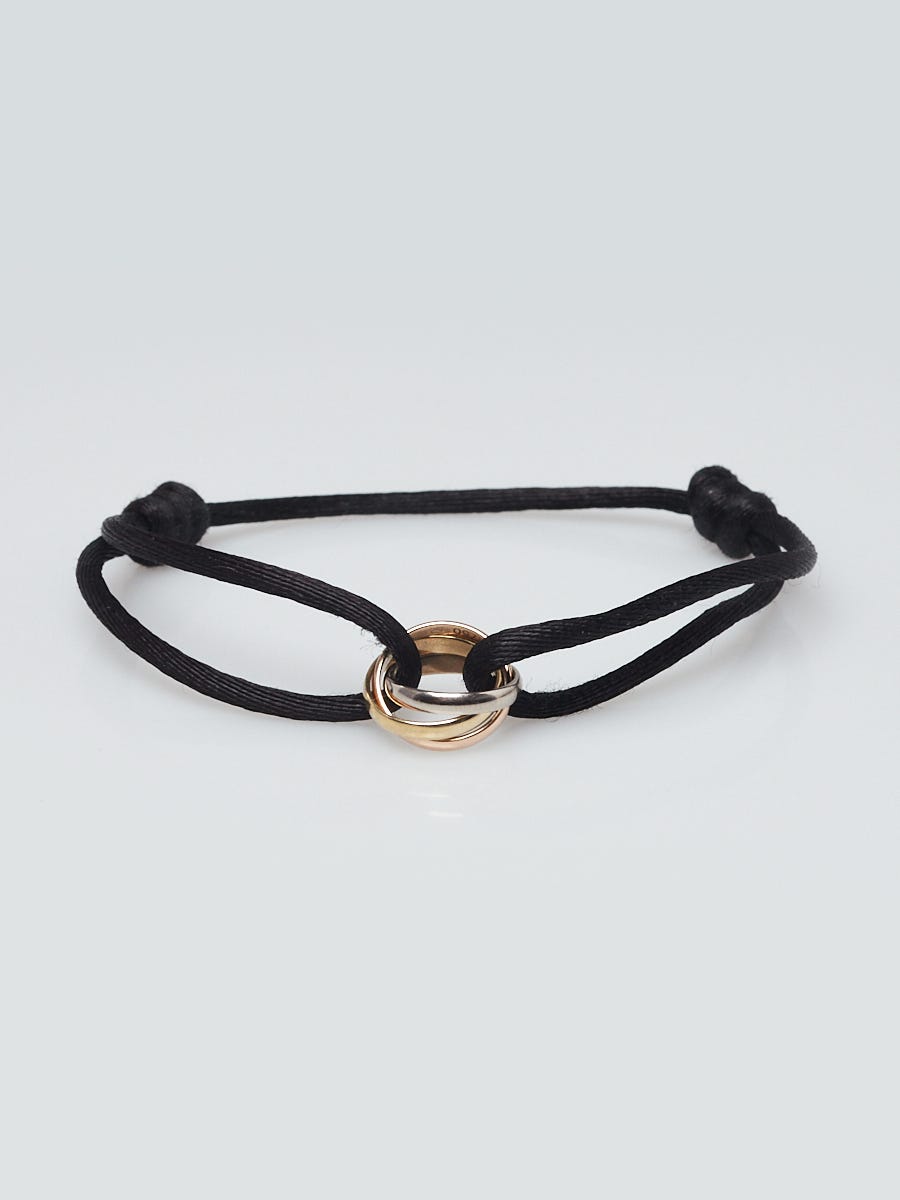 Cartier Trinity Silk cord bracelet | eBay
