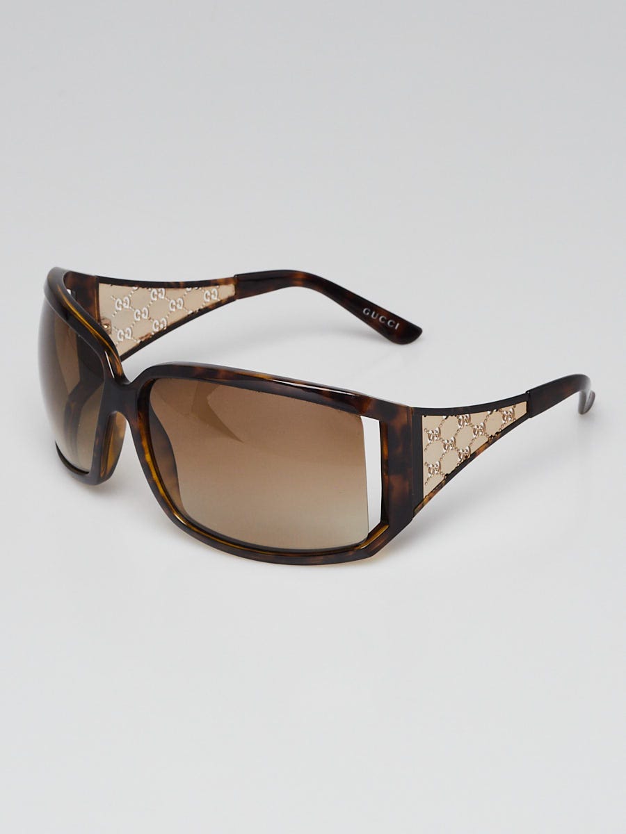 Gucci Tortoise Shell Frame GG Sunglasses - GG2999/S