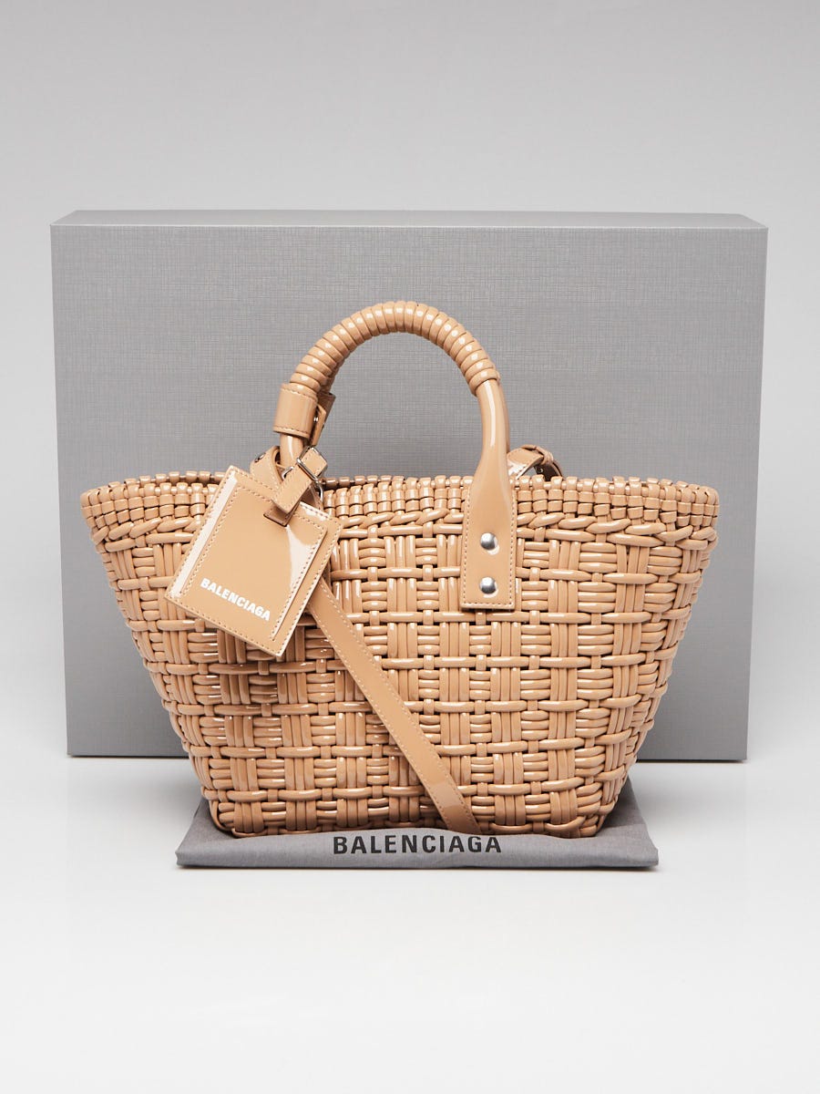 ハンドバッグ Balenciaga Sand Raffia Bistro Xs Handbag Balenciaga Sand Raffia Bistro Xs Handbag | italist