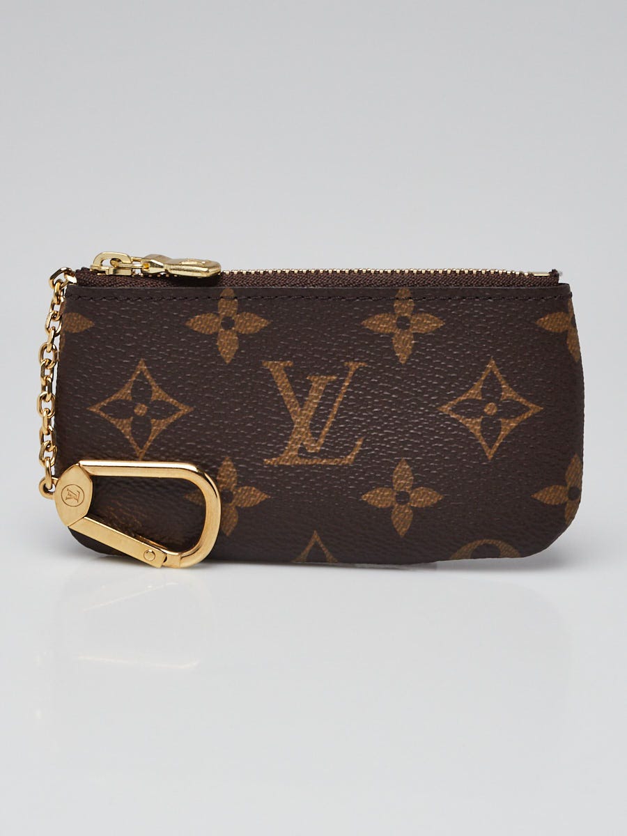 Louis Vuitton Monogram Pochette Cles Wallet Coin Purse/ Key Pouch