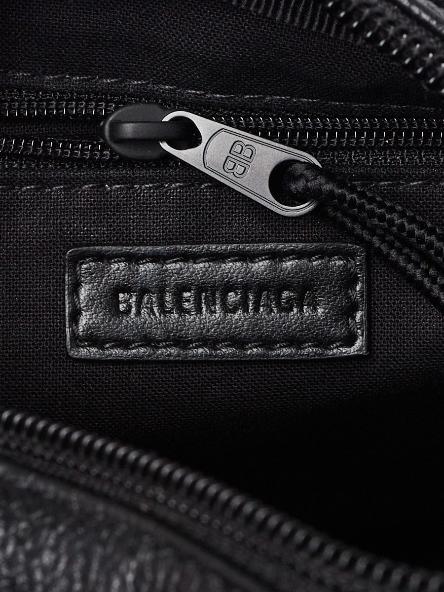 Balenciaga Black Calfskin Leather Everyday Camera XS Bag - Yoogi's