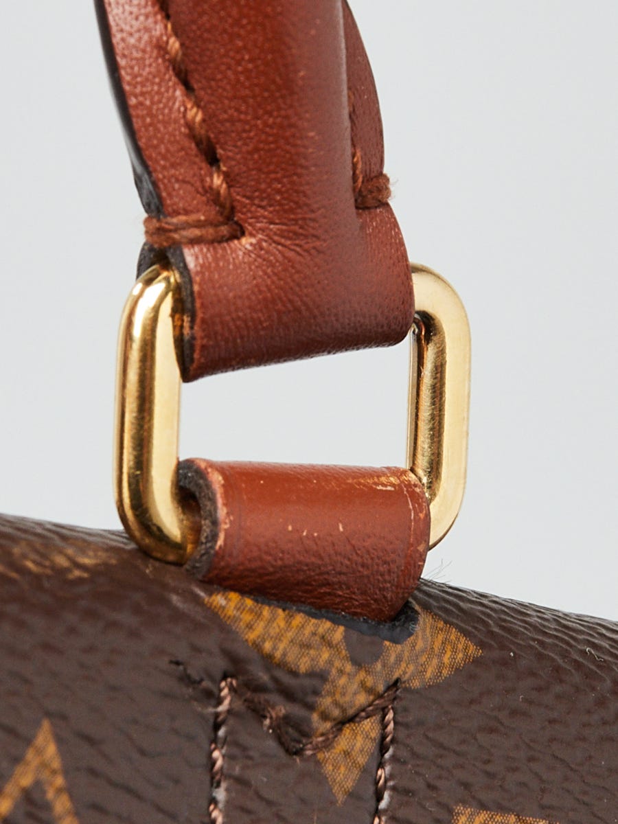 Louis Vuitton Vaugirard Handbag Monogram Canvas with Leather Brown 2238551